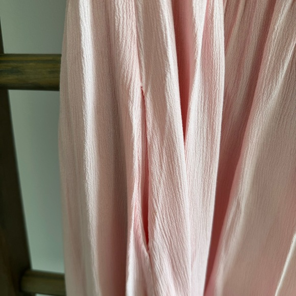 Pink High Neck Ruffle Dress - Picture 2 of 5